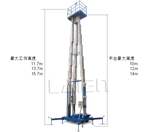 三桅柱式高空作业平台图片展示